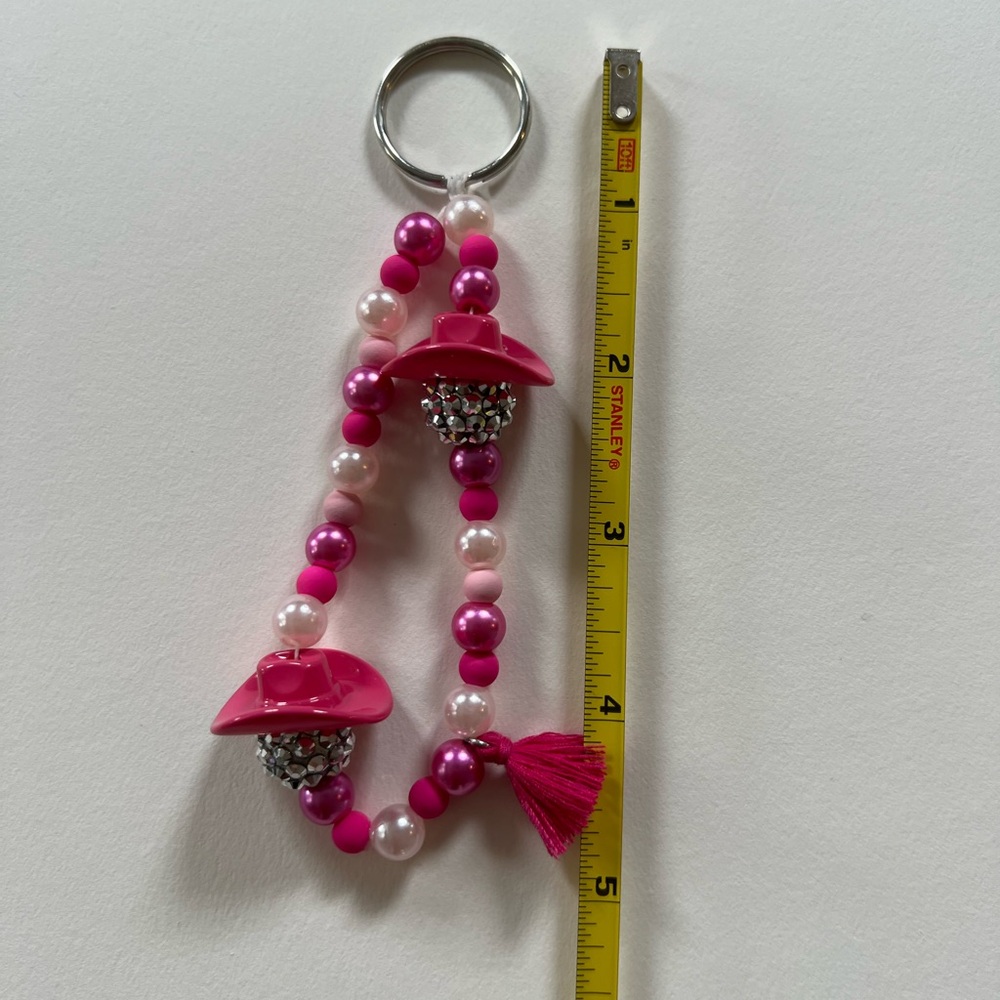 Disco Cowboy Barbie Keychain 🩷🤠🪩 - Picture 2 of 4